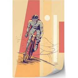 Cycling hand drawn poster (Αφίσα)