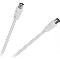 Καλώδιο Κεραίας Coax Male to Coax Female 3m White KPO2735F-3
