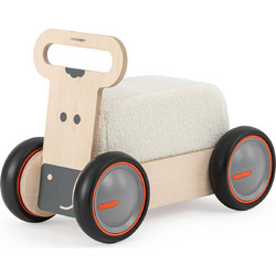 MamaToyz DriveMe Soft Cow Ξύλινη Περπατούρα Ride On Αυτοκινητάκι 9m+