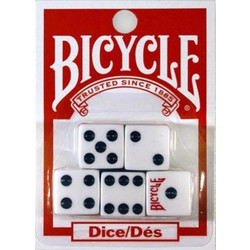 Σετ με ζάρια Bicycle (συσκευασία των 5)