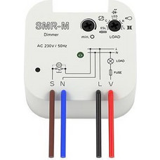 Dimmer κυτίου ή εξωτερικό SRM-M κατάλληλο για λαμπες LED-οικονομίας και ταινίες LED - 309-108143776