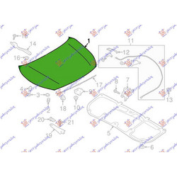 Καπο Εμπρος Subaru Xv 17-21 - 773200070