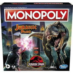 Hasbro Monopoly Jurassic Park Επιτραπέζιο Παιχνίδι για 8+ Ετών για 2-6 Παίκτες