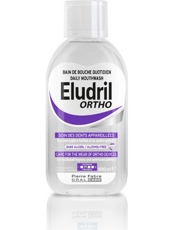 Eludril Ortho Στοματικό Διάλυμα για Λεύκανση 500ml