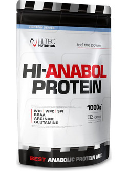 Hi Tec Nutrition Hi Anabol Protein Strawberry Πρωτεΐνη Ορού Γάλακτος 1kg