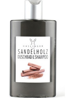 Haslinger Sandalwood Σαμπουάν & Αφρόλουτρο για Όγκο 200ml