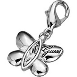 GUESS FAUX UBC11204 Ασημένιο Charm Πεταλούδα