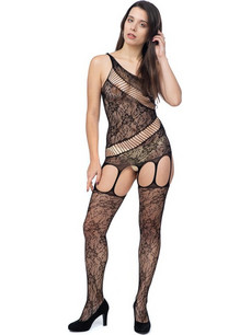 bodystocking (880-19) - Μαύρο