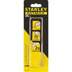 Stanley Λάμες 2-11-725 FATMAX 25MM 10 Τεμ (Α-Μ3502)