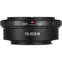 Leinox Canon FD Lens to Canon EOS M Mount body (FD_EOSM)