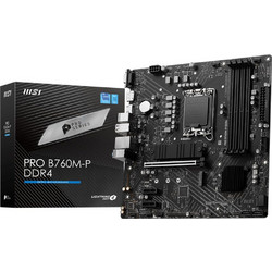 MSI Pro B760M-P DDR4 Motherboard Micro ATX με Intel 1700 Socket