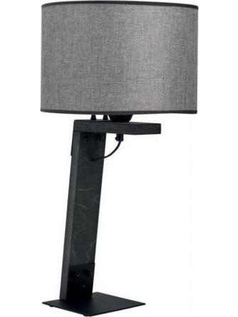 Arkolight 5420-430 Πορτατίφ Ε27 Γκρι Μαύρο Φ30xΥ60cm