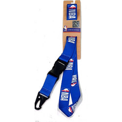 Back Me Up Μπρελόκ Ομάδας NBA LOGO Long Lanyard Blue