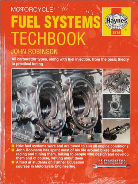 Haynes motorcycle fuel systems tech book ISBN : 978-1859605141