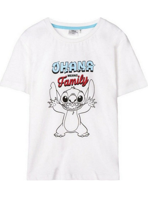 Παιδική μπλούζα T-Shirt Lilo + Stich Λευκό - 2900001226