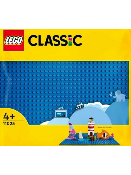 Lego Classic Blue Baseplate για 4+ Ετών 11025