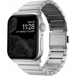 Nomad Aluminum Λουράκι Μεταλλικό Silver (Apple Watch 42 / 44 / 45 /49mm)