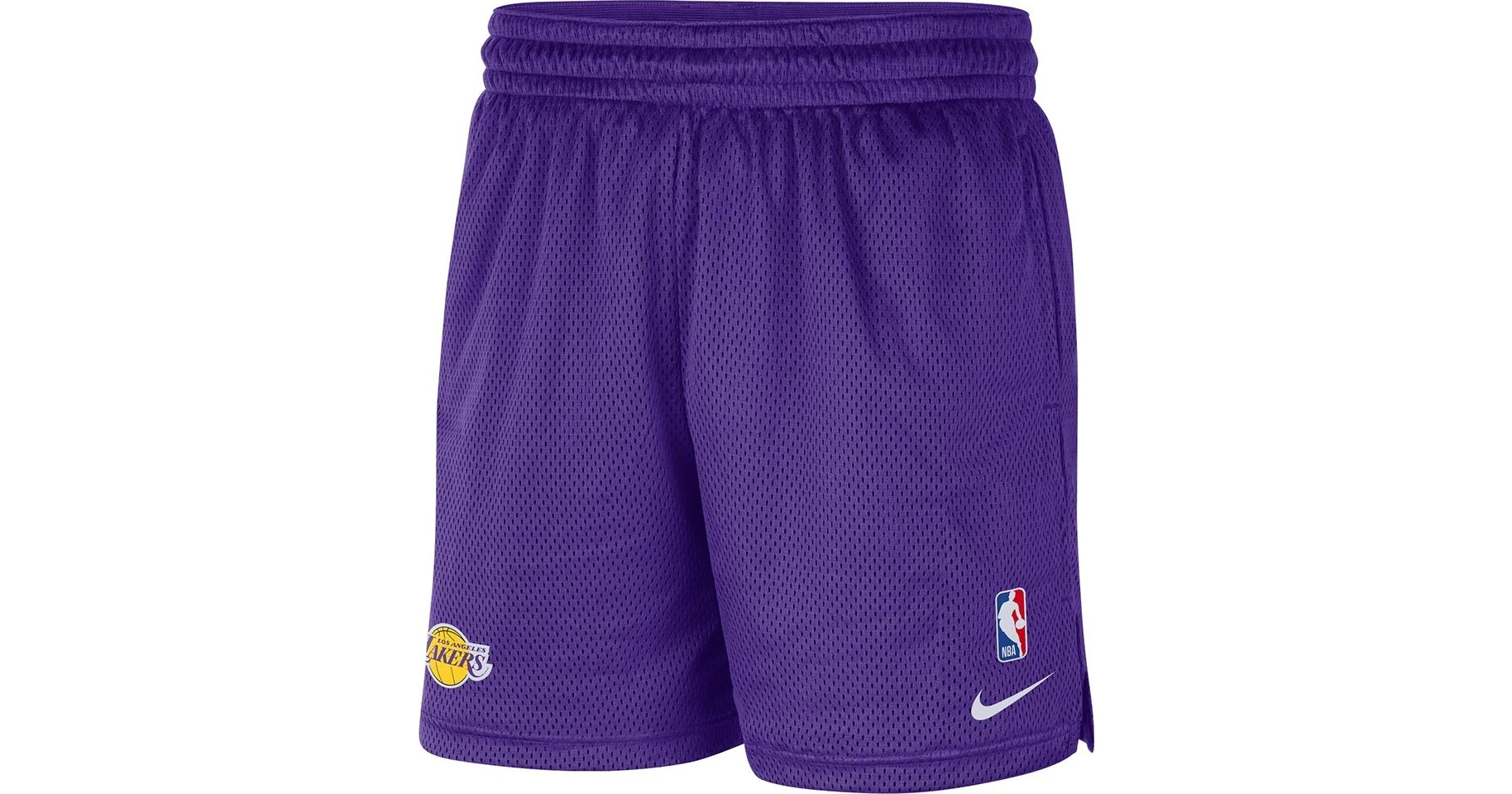 Nike NBA Los Angeles Lakers Αθλητική Ανδρική Βερμούδα Μωβ DN4629-504 ...