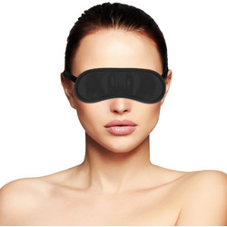 DARKNESS - STRAIGHT BLACK MASK