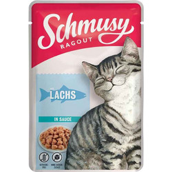 Finnern Schmusy Ragout Salmon in Sauce 100gr