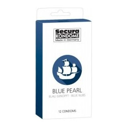 Secura Blue Pearl Προφυλακτικά με Λιπαντικό 12τμχ