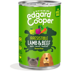 Edgard & Cooper Adult Grain Free with Lamb & Beef 400gr