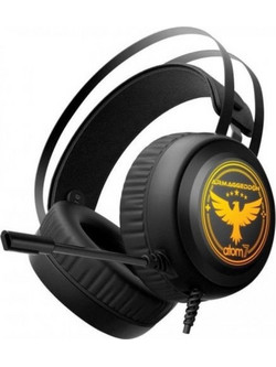 Armaggeddon Atom 7 Gaming Headset Over Ear Black Yellow