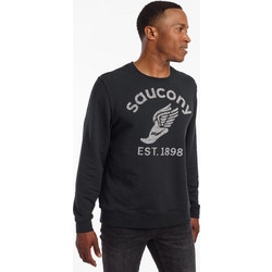 Saucony Midweight Graphic Crew Sweater Ανδρικό Αθλητικό Φούτερ SAM800257-BKH