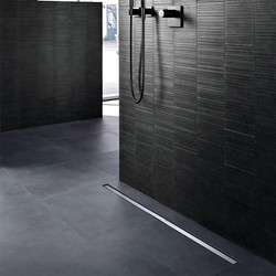 Κανάλι Ντουζιέρας Cleanline20 30-90cm Μαύρο 154.450.00.1