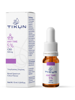 Tikun Any Time 5% CBD 500mg 10ml