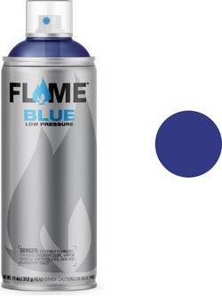 Flame Blue Σπρέι Βαφής Viola Dark Ματ 400ml