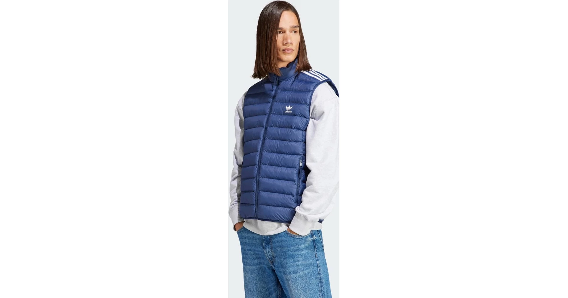 Padded Stand-Up Collar Puffer Vest