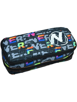 Gim Nerf Pattern Κασετίνα με 2 Θήκες Πολύχρωμη 336-34144