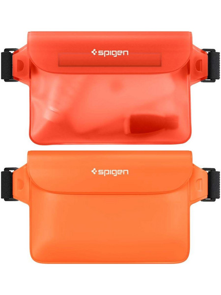 Spigen Aqua Shield A620 Στεγανός Σάκος Μέσης Πορτοκαλί 2τμχ