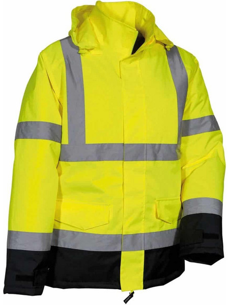Αδιάβροχο Αντανακλαστικό Παρκά Cofra Namsos yellow/navy