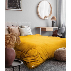 Κουβέρτα Καναπέ (125x170) Bare Yellow MADI