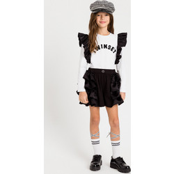 TWINSET Παιδικό T-Shirt Μακρυμάνικο Λευκό 232GJ2161