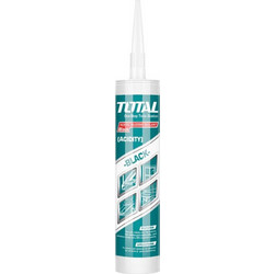 TOTAL Σφραγιστική Σιλικόνη Μαύρη 300ml THT3513