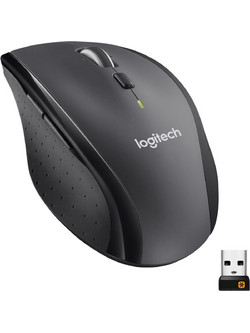 Logitech Marathon M705 Ασύρματο Ποντίκι Grey
