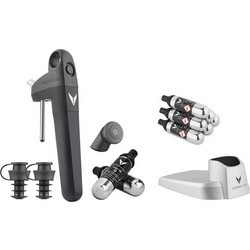 ΣΥΣΤΗΜΑ ΣΕΡΒΙΡΙΣΜΑΤΟΣ CORAVIN PIVOT PLUS PREMIUM BUNDLE ΜΑΥΡΟ