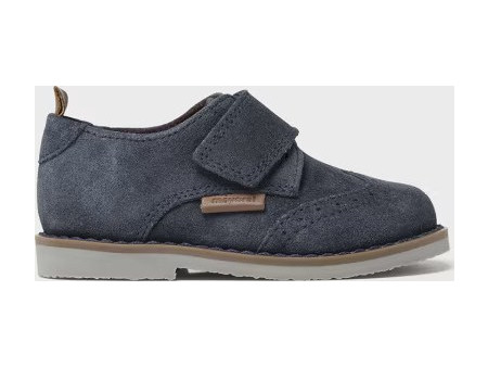 MAYORAL Παπούτσια oxford δέρμα baby 13-42427-060 Ναυτικό μπλε