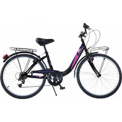 Dino Bikes Summertime Venere Lady Γυναικείο Ποδήλατο Πόλης 26" Μαύρο
