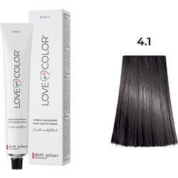 Dott. Solari Love Me Color 4.1 Καστανό Σκούρο Σαντρέ Μόνιμη Βαφή Μαλλιών 100ml