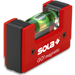 Πλαστικό Αλφάδι Μαγνητικό με 1 μάτι Magnetic Sola GO