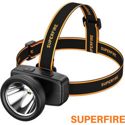 Superfire HL55 Επαναφορτιζόμενος Φακός Κεφαλής Εργασίας 150lm