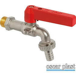 Oscar Plast 10-0315 Βρύση κανουλα βαρεως τυπου με λουκετο 1/2