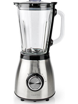 Nedis KABL350CAL Μπλέντερ για Smoothie με Γυάλινη Κανάτα 1.5lt 800W