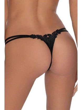 Εσώρουχο - Roza Agnez String Μαύρο RZ10030