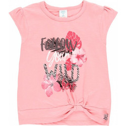 Boboli Παιδικό T-Shirt Κοντομάνικο Σομόν 404019-3746