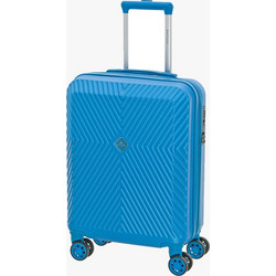 Bartuggi 712-80126.51 Βαλίτσα Καμπίνας 55x40x24cm με 4 Ρόδες Μπλε